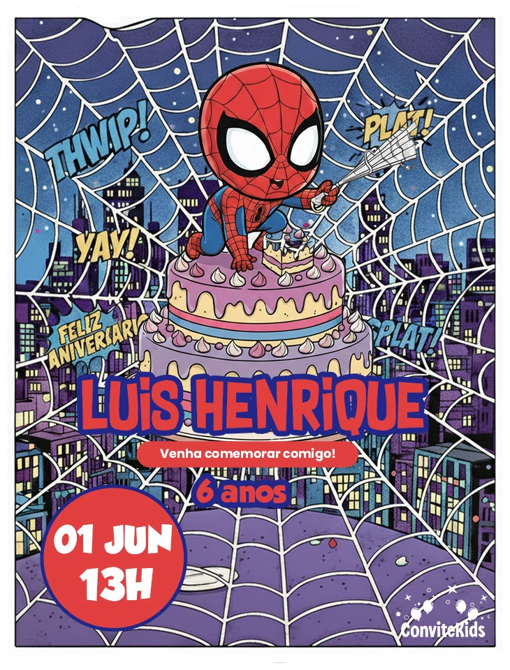 Homem Aranha Baby
