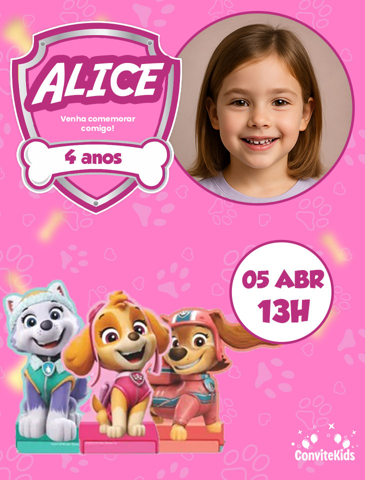 Patrulha Canina Feminino